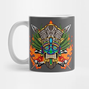 Tiki Mask 7.5 Mug